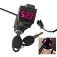 thumbnail image 1 of GJX Ebike Scooter Power Switch Lock Display Thumb Throttle With Key 24-72V Throttle, 1 of 7
