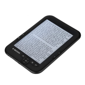 GJX Ebook Reader 6 Inch Ereader 600 X 800 Resolution Display 300DPI Blue Cover 16GB 8GB 4GB