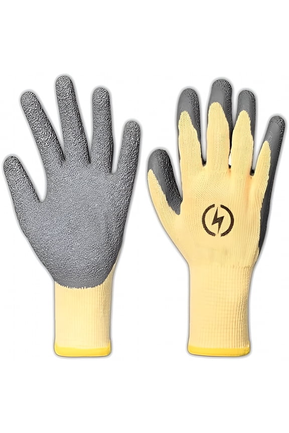 Electrical Insulated Gloves, 400V Voltage Resistance Electrician High Voltage Gloves, Flame Retardant Work Gloves