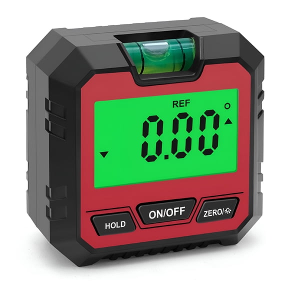 GJX Digital Level Box Angle Gauge: Digital Protractor Angle Finder Angle Meter Inclinometer Bevel Box Angle Measu Tool