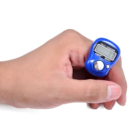 GJX Electronic Finger Row Counter for Knitting Digital Tally Counter