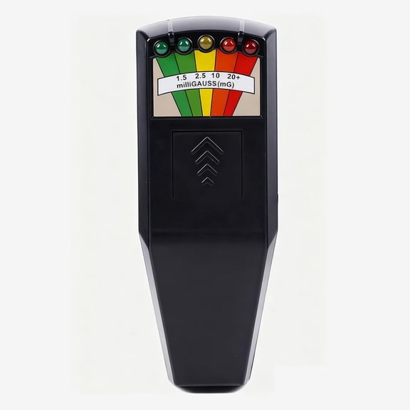 GJX Emf Meter,Electromagnetic Field Detector with Led Indicator,Milligauss Measurement,Handheld Radiation Tester Emf Detector