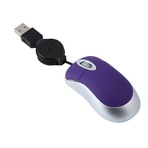GJX Ergonomic Mouse Wired Mouse Computer Mouse Wired,Purple