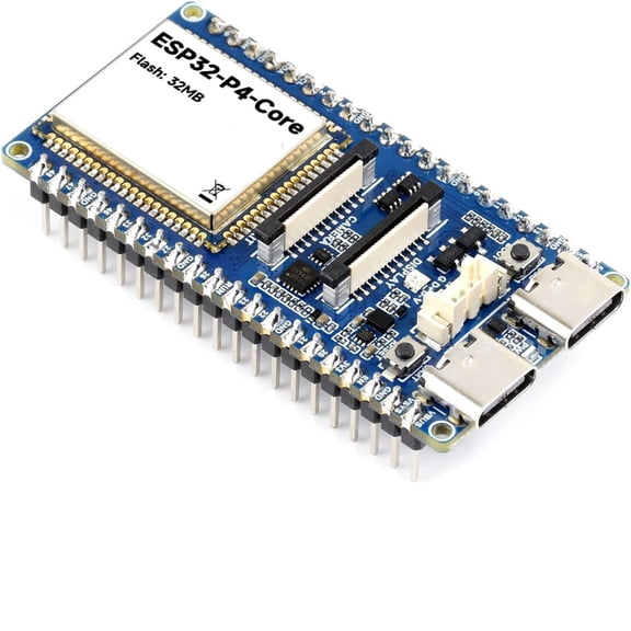 GJX Esp32-P4-Core High-Performance Development Board Based on Esp32-P4,Equipped with Risc-V 32-Bit Dual-Core and Single-Core Processors,Supports Usb Otg 2.0 Hs,With Pre-Soldered