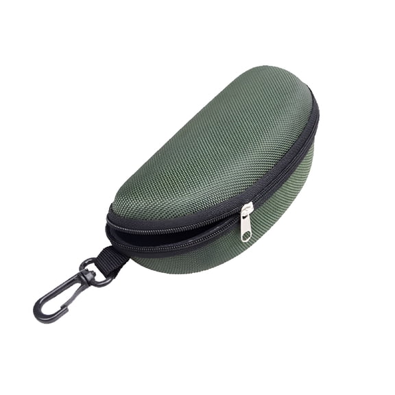 GJX Fashion Glasses Case,Hard Case,Protect,Zipper Closure Portable Eye Glasses Clam Shell Sunglasses Protect Hard Box