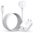 thumbnail image 1 of GJX Fast Charger for Apple Watch Charger,Usb C 20W Iphone Watch Charger Plug Adapter&Long 6.6Ft Iwatch Portable Wireless Fast Charging Cable Cord Compatible with Apple Watch, 1 of 7