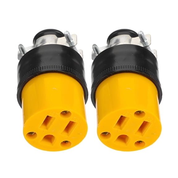 GJX Female Plug for Standard Power Outlets with High Current Capacity 3-prong Assorted Color