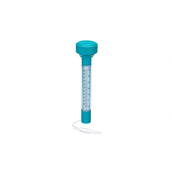 GJX Floating Buoy Pool Thermometer with Jumbo Easy-To-Read Temperature Display,Teal Blue,Tether String-Measures Water Up to 110 F&40 C-Swimming Pools,Spas,Hot Tubs,Ponds