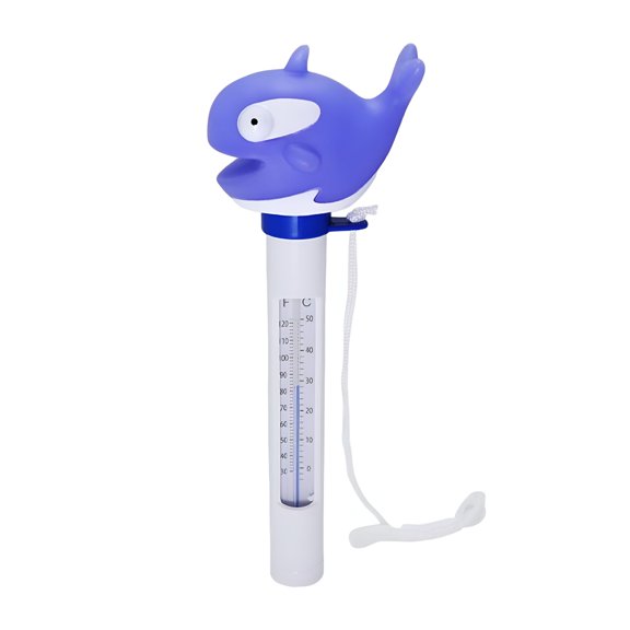GJX Floating Pool Thermometer,Large Display with String Easy to Read,Shatter Resistant,Pro Pond Thermometer,for Outdoor & Indoor Swimming Pools,Spas,Hot Tubs & Aquariums