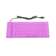 thumbnail image 1 of GJX Foldable Keyboard 89 Keys Usb Keyboard Waterproof and Dustproof Easy to Carry and Save Space Folding Keyboard Purple, 1 of 4