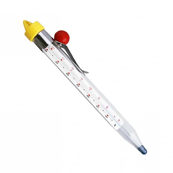 GJX Food-Safe Kitchen Stick Thermometer, Instant Read Cooking Probe for Meat, Jam, Sugar, and Candy