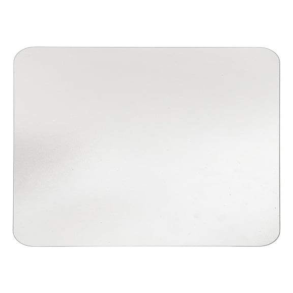 GJX Gaming Mousepad,7H Tempered Matte Glass Mousepad,White Mouse Pad,Gaming Non-Slip Scratch Resistant Hard Mouse Pad,White,8.66"x10.24"x0.12"