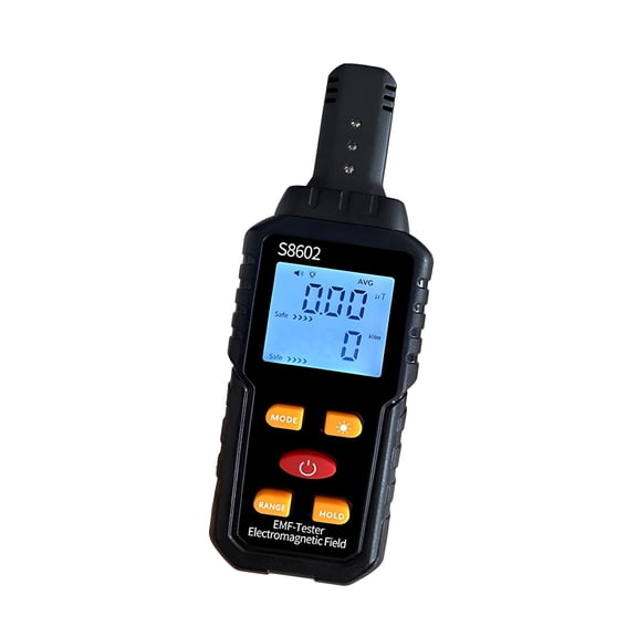 GJX Geiger Counter Nuclear Radiation Detector,Lcd Display Dosimeter Meter,Beta Gamma X-Ray Monitor with Alarm,Portable Radiation Reader for Industrial Use