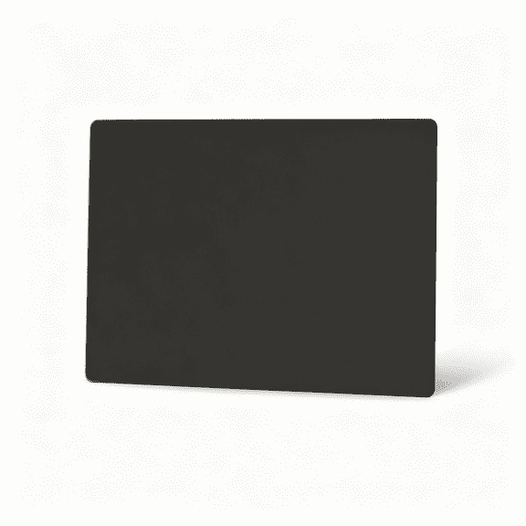GJX Glass Gaming Mouse Pad,Hard Mousepad for Gaming,13.7 X 9.8 Ultra-Smooth Micro-Etched Surface Mousepad,Improved & Speed,Anti-Slip Base,Black