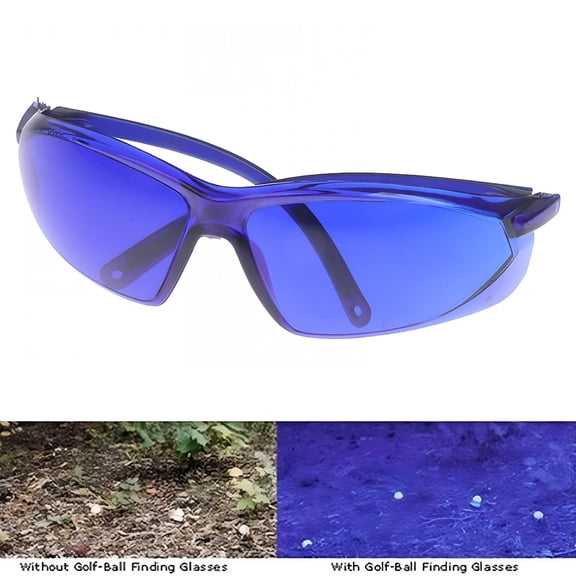 GJX Golf Ball Finding Glasses Sports Sunglasses Fit for Running Golf Driving