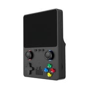 GJX Handheld Gaming Console 20000+ Games, 3.5 Inch 640x480 Portable Retro Player with 3000mAh Battery, Type-C Fast Charge & TV Output, WiFi Multiplayer, Ergonomic Joystick for Travel Home Use, Black