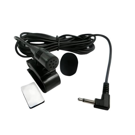 GJX Handsfree in Car Cd Dvd Microphone, Car Karaoke Microphone, Black