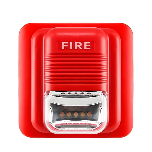 GJX Hardwired Fire Alarms,Warning Strobe Siren Horn Alarm System,Sound Strobe Alert System for Malls,Hotels,And Factories