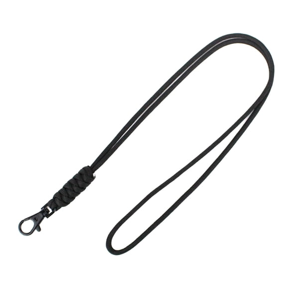 GJX Heavy Duty Paracord Lanyard, Parachute Rope Lanyards for Keys, Key Lanyard for ID Card Badge Holder