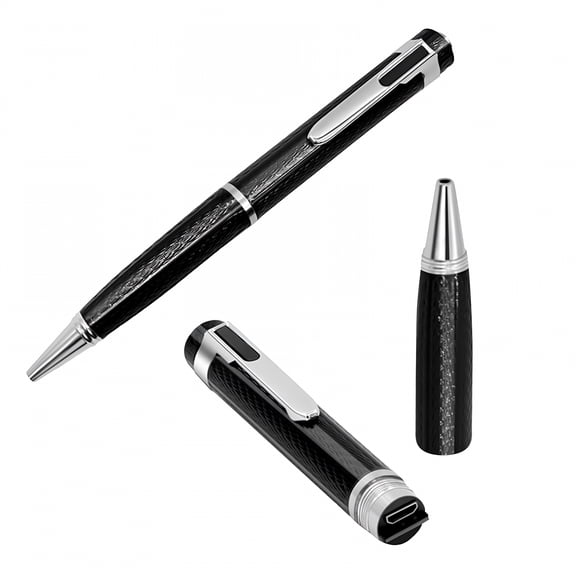 GJX Hidden Audio Recording Pen with 64Gb StorageHigh-Definition Voice Capture,Continuous 20-Hour Recording,Support Music Playback,Support Charging&File Transfer for Professionals&Surveillance