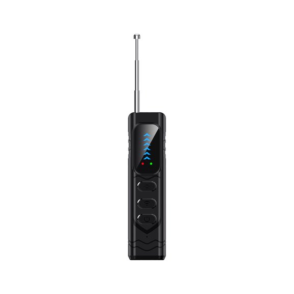 GJX Hidden Camera Detector - Anti-Spy Rf Signal Scanner & Lens Finder, Portable & Easy Operation, 5-Level Sensitivity Portable Bug Detector for Gps Trackers, Ideal for Travel Home Office