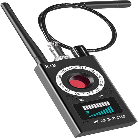 GJX Hidden Camera Detector,Gps Tracker,And Infrared Camera Three in One Anti-Spy Detector for Easy Portability. Suitable for Hidden Device Detectors,Hotels,Bathrooms,Homes,And Offices