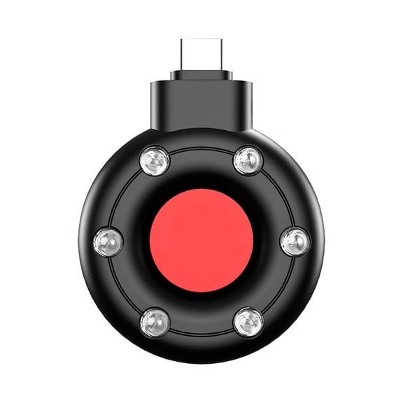 GJX Hidden Camera Detector with Infrared Scanning Light, Anti-Spy Camera Finder Device with USB C Port, Portable Privacy Protection Tool for Hotels, Airbnb, Home, Office, and Travel Security