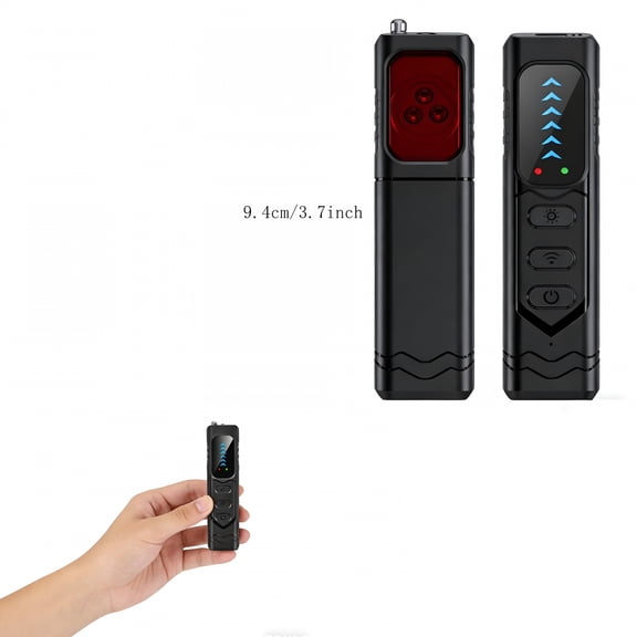 GJX Hidden Camera Detectors  Anti Spy with Gps Tracker Rf Detector for Wireless Cameras And Car Tracking Devices-Mini Travel Pen for Finding Spying Voice Recorder Bug Devices