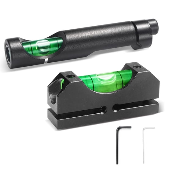 GJX High Precision Scope Leveling Kit Universal Magnetic Mount Bubble Long Distance Error Reduction Fits Picatinny Rail
