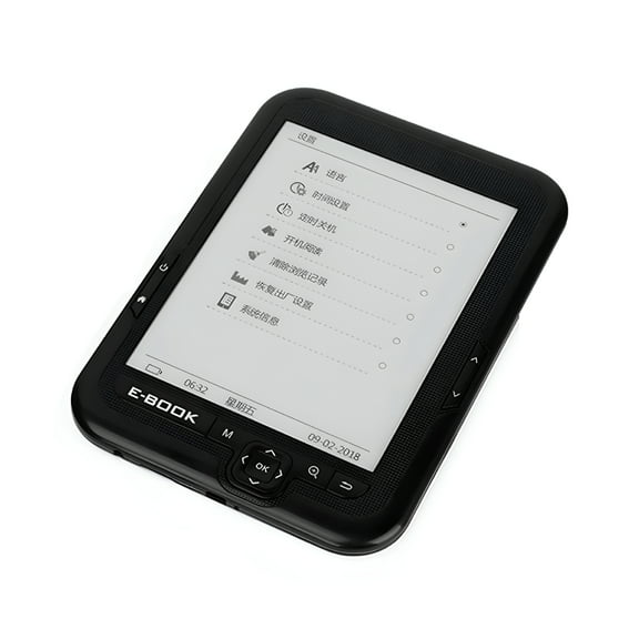 GJX High-clear Ink Screen Ereader Devices Ebook Reader Double RAM Rich Functions Music Playback Freely Adjustable Fonts 1024*768 Targeting Computer and Network Users