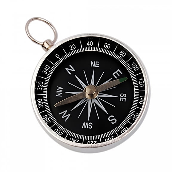 GJX Hiking Lightweight Aluminum Wild Survival Professional Compass Navigation Tool