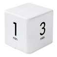 thumbnail image 1 of GJX Household Timer,Timer Cube Timer. Kitchen Timer Kids Timer for Productivity Workout Flip Timer Classroom for Studytime Countdown Management Settings 1 3 5 10 Minutes. White,1X Timer, 1 of 7