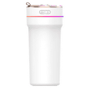 GJX Humidifier,AI Smart Sensing Chip Car Air Freshener Diffuser,Nano-Mist Technology Air Freshener Car,While