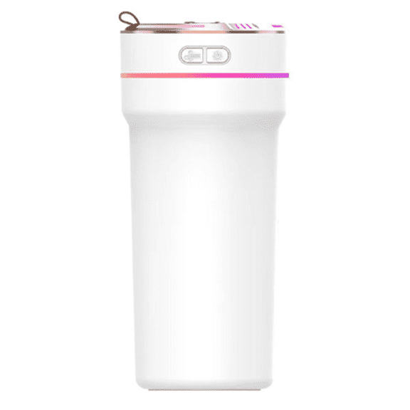 GJX Humidifier,AI Smart Sensing Chip Car Air Freshener Diffuser,Nano-Mist Technology Air Freshener Car,While