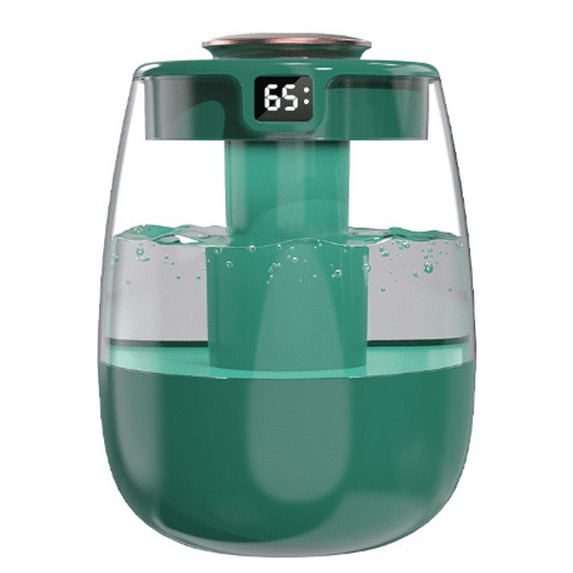 GJX Humidifier,Dual Mist Nozzles Air Humidifier,UV Sterilization Light Air Fresheners for Home,Green