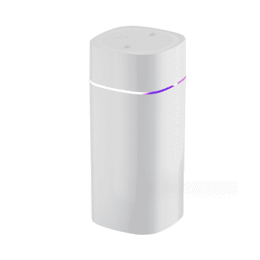 GJX Humidifier,Dual Mist Outlets Air Humidifier,600ML Large Capacity Air Fresheners for Home,While