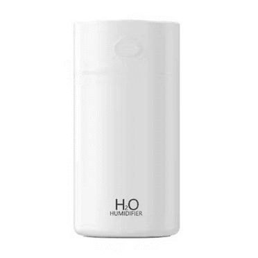 GJX Humidifier,Nano-Mist Technology Humidifiers for Bedroom,Rechargeable Design Air Humidifier,While
