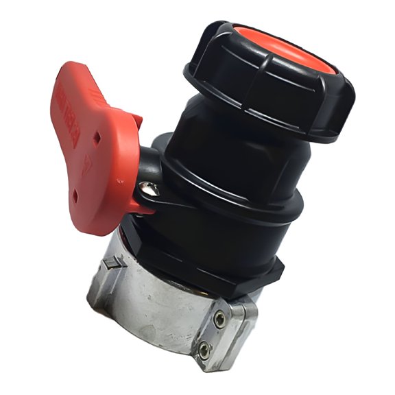 GJX IBC Adapter Valve 75mm Shut-off Outlet Ball Valve For IBC Container Water Tank