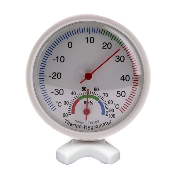 GJX Indoor Analog Humidity Temperature Meter Gauge Thermometer Hygrometer