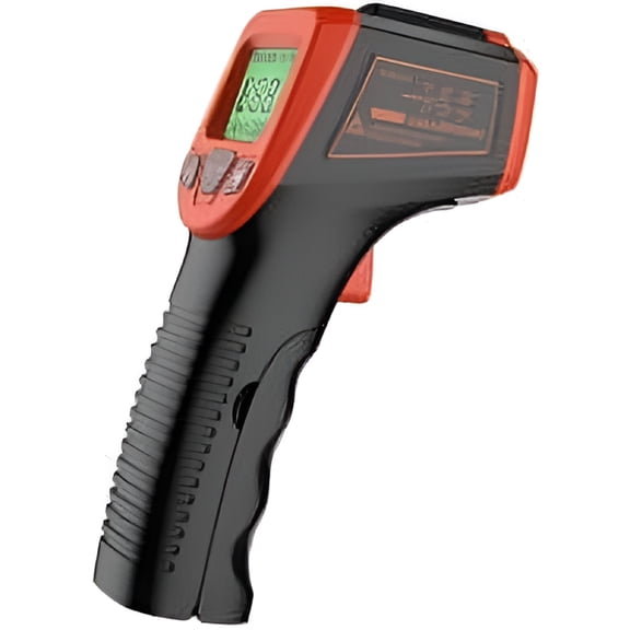 GJX Infrared Thermometer, Non-Contact Digital Laser Temperature Gun -58 F To 1112 F (-50 C To 600 C), With LCD Display Screen, Red