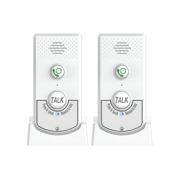 GJX Intercoms, Caller Room to Elderly Caller Room Portable Wireless Communication, Wireless Voice Intercom, Distance Portable Voice Intercom Communication Wireless
