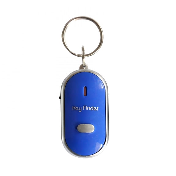 GJX Key Finder Device,Wireless Whistle Activated Key Finder Locator with Sound for Lost Keys Wallets,Led Flashlight Sound Alarm Tracker,Compact Anti Lost Keychain Tag with Remote Control