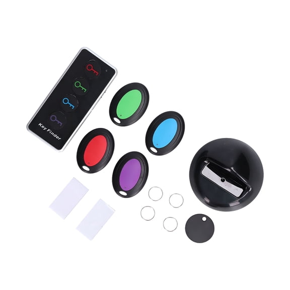 GJX Key Finder Locator 1 Control 4 Wireless Simple Portable Battery Powered Remote Control Item Locator