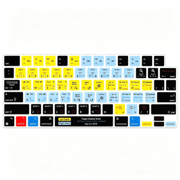 GJX Keyboard Cover Silicone Protective Skin Keyboard Protector for Macbook 2026 Neo 13"(A18)& Air13.6 15"(M5-M2) & Pro14 16"(M5-M1) A3404 A3448 A3449 with Touch Id