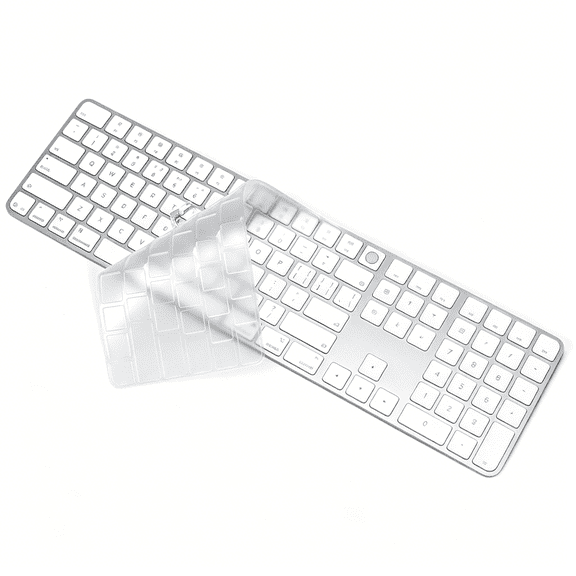 GJX Keyboard Cover Skin Compatible with Numeric Keypad,Ultra-Thin Tpu Protector-Transparent