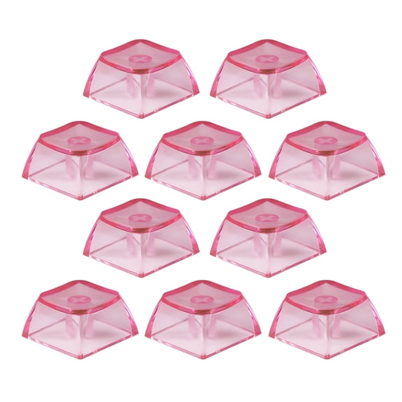GJX Keycap for Mechanical Keyboard 1U 1X Caps Gaming Backlit Keycaps Switches Keycaps 10Pc