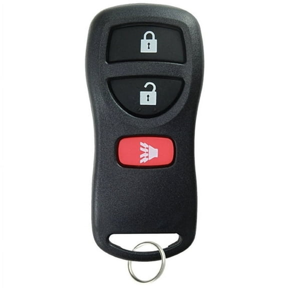 GJX Keyless Entry Remote Control Car Key Fob Replacement - 3 Button