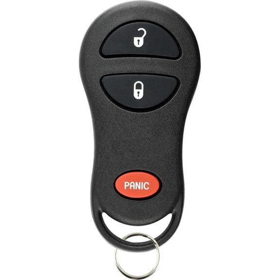 GJX Keyless Entry Remote Control Car Key Fob Replacement for Vehicle Auto Security System Repair Replacement Part Accessory, Black