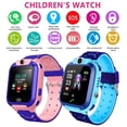 thumbnail image 1 of GJX Kid GPS Tracker with Phone Smartwatch for Boys Girls 3-12 Years Old with Two-Way Call SOS Anti-Lost Games Camera, Child Cellphone Watch School Class Gifts Blue, 1 of 4