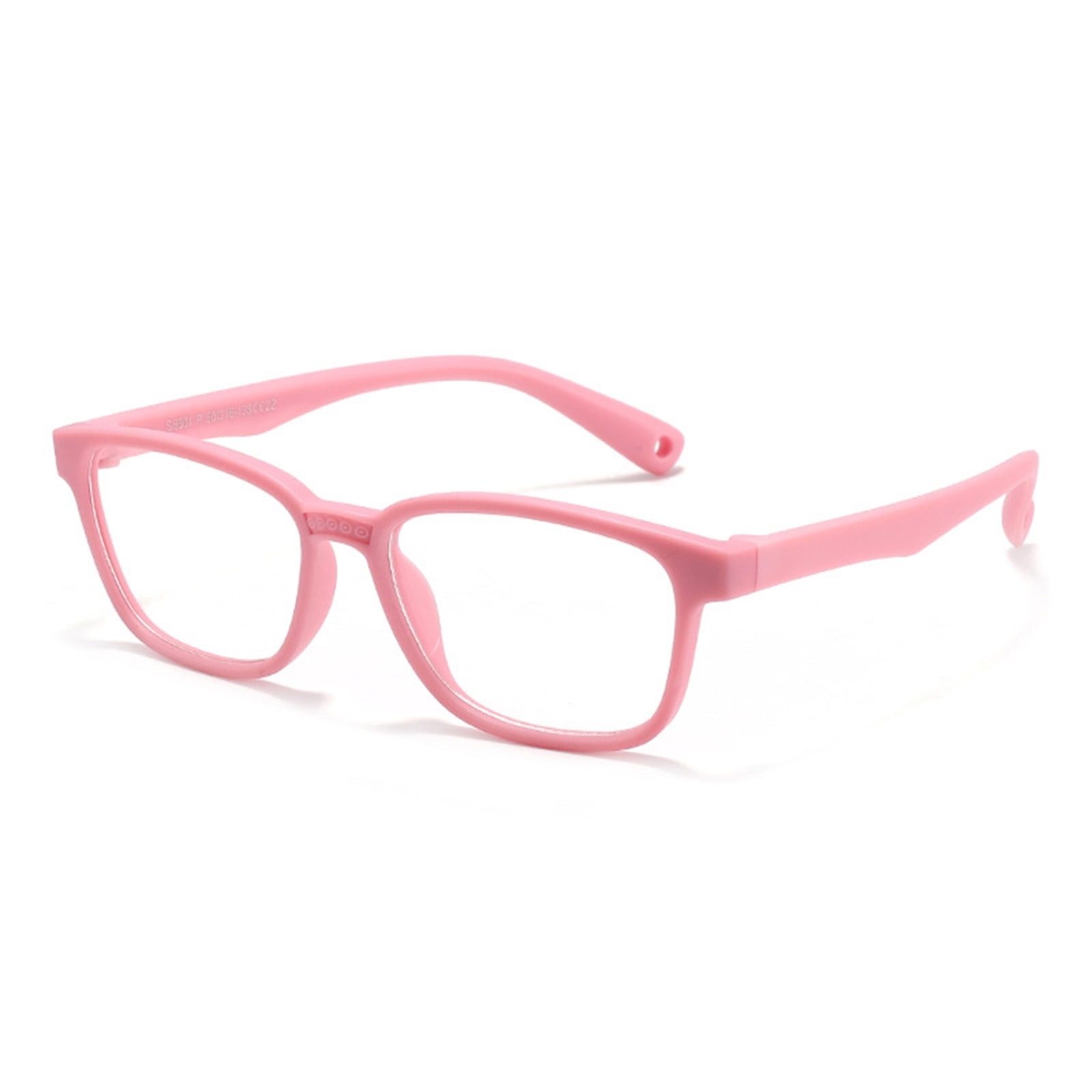 GJX Kids Blue Light Glasses,Soft Silicone Eyewear for TV,Anti-Slip Nose ...